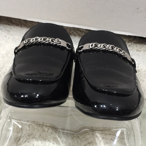 Marc Fisher Whiley black patent mules - Picture 5 of 7